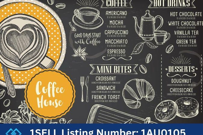 Beautiful Cafe, Perfect opportunity for Owner Operator for sale! - 1SELL Listing Number: 1AU0105