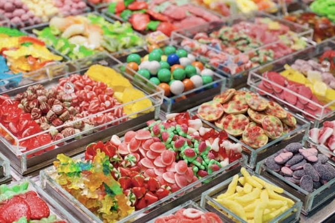 Iconic candy shop in Popular Tourist destination