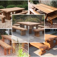 TK Tables Manufacturing Outdoor Timber Garden Furniture image