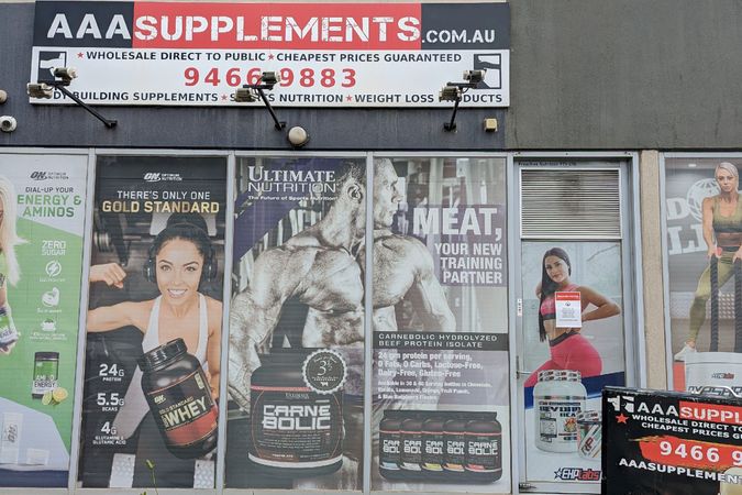 Own AAA Supplements Bundoora: Fitness Business Opportunity