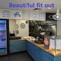 Fish and Chips. Beautiful fit out. image