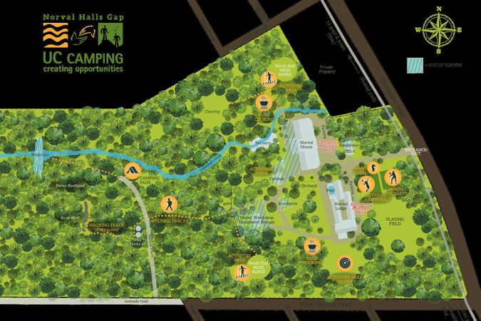 UNDER OFFER! Extensive Group Accommodation Site (18.85 hectares) at Halls Gap