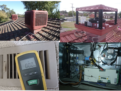 Maintenance of Evaporative Cooling and Ducted Gas Heating Systems - Adelaide image