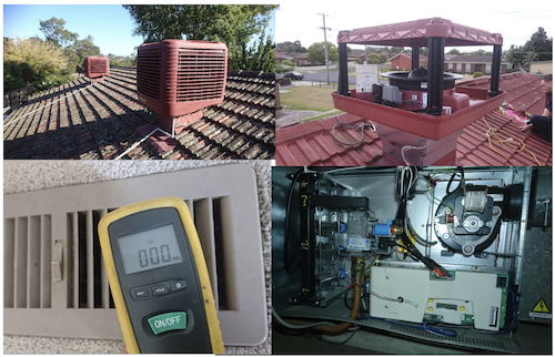 Maintenance of Evaporative Cooling and Ducted Gas Heating Systems - Adelaide