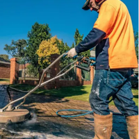High-pressure cleaning, graffiti removal and paver sealing image
